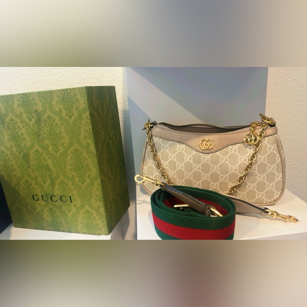 OPHIDIA SMALL SHOULDER BAG